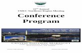 rd Annual FMEC Northeast Region Meeting Conference Programdocshare04.docshare.tips/files/25973/259738900.pdf10/16/14 FINAL PROGRAM 2 10/16/14 FINAL PROGRAM 33 rd Annual FMEC Northeast