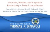 Voucher, Vendor and Payment Processing –State Expenditures...1099 Reporting • IRS Regulations require the State to file informational 1099 Forms to vendors and IRS if we pay a