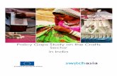 Policy Gaps Study on the Crafts Sector in India · sustainable progress in alignment with the country’s development trajectory. In the context of widespread rural and urban poverty