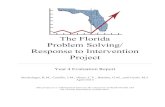 The Florida Problem Solving/ Response to …floridarti.usf.edu › resources › format › pdf › yr4_eval_report.pdfThis report presents information on the Florida Problem Solving/Response
