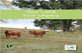 Your Land. Your Legacy. - upstateforever.orgForever encourages landowners to be very thoughtful in their consideration of proposed reserved and relinquished rights and be far-sighted