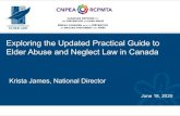 Exploring the Updated Practical Guide to Elder …...Elder Abuse and Neglect Law in Canada Krista James, National Director June 18, 2020 6 Presentation outline 1.Comparative overview