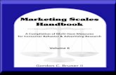 Marketing Scales Handbookmarketingscales.com/sites/default/files/v6sample.pdf · 130. Blame for Unsuccessful Search (Marketer) 144 131. Blame for Unsuccessful Search (Others) 145