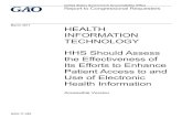 GAO-17-305, Accessible Version, HEALTH INFORMATION TECHNOLOGY… · Use of Electronic Health Information Accessible Version ... Information Technology, Connecting Health and Care