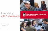 Launching 2017 campaigns - Northern Illinois University › ... › materials › 02-14-17 › launching-20170camp… · OOH campaign focused on key messages •Stage 2 Stories of
