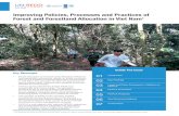 Improving Policies, Processes and Practices of … projects/UN...Improving Policies, Processes and Practices of Forest and Forestland Allocation in Viet Nam1 Key Messages • Forest