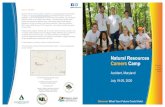 Natural Resources Careers Camp...Careers in natural resources include, but are not limited to: i Arborist i Botanist i Forester i Ecologist i Environmental Educator i Environmental