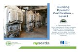 Building Operator Certification – Level I€¦ · Control agent the medium (gas, chilled water, conditioned air) manipulated by the controlled device. Control process the apparatus
