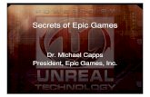 Secrets of Epic GamesSecrets of Epic Games - Nikkei BP · Humanity’s Last Stand • “H manit ’s last stand” isn’t a 4“Humanity’s last stand” isn’t a 4-man commando