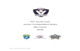 AFL South East Junior Competition Rules (By-Laws) 2020aflsoutheast.b-cdn.net/.../AFLSE-Junior-Competition... · AFLSE JUNIOR COMPETITION RULES 6 Senior means a Player over the age