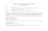 City of Alexandria, Virginia › icons › PZ › PC › fy09 › 010609 › ...City of Alexandria, Virginia MEMORANDUM DATE: DECEMBER 31, 2008 TO: THE CHAIRMAN AND MEMBERS OF PLANNING