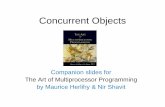 Art of Multiprocessor Programming - Brown Universitycs.brown.edu/courses/cs176/lectures/chapter_03.pdf · Art of Multiprocessor Programming 35 Sequential Specifications • If (precondition)