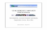 CHILDREN’S WAIVER PROGRAM - Michigan...Michigan Department of Community Health Children's Waiver Program May 2004 Appendix 15a-7 CWP Review Summary Form 7 Plan of Service Note: yes/no