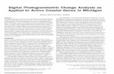 Digital Photogrammetric Change Analysis as Applied to ...geo.msu.edu/extra/arbogast/documents/BrownandArbogast.pdf · Michigan's eastern shore of Lake Michigan (Figure 1). In gen-