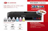 WIRELESS MEGATANK ALL-IN-ONE PRINTER QUALITY PLUS … · 24 Requires “Canon Print Plug-in” available for free from the Amazon Appstore and an Amazon Fire Phone, Amazon Kindle