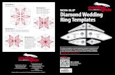 creative grids NON-SLIP Ruler Diamond Wedding …...01.22.15 The Original NON-SLIPRulercreative grids® NON-SLIP Diamond Wedding Ring Templates Finished Size: 8" 600 Diamond Wedding