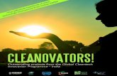 CLEANOVATORSlow-carbon-innovation.org › frontend › pdf › gcip-innovator... · 2018-06-29 · understand, create and support many more valuable innovations with clean technologies