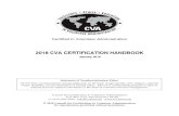 Certified in Volunteer Administrationcvacert.org/wp-content/uploads/2014/09/2018-CVA... · Certified in Volunteer Administration (CVA) is an international professional certification