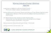 Marine Industry Cluster Webinar Agendamiasf-member-mgt-center.wildapricot.org › Resources › Florida...0 Marine Industry Cluster Webinar Agenda Introduction to Webinar on Marine