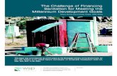 The Challenge of Financing Sanitation for Meeting …...The Challenge of Financing Sanitation for Meeting The Millennium Development Goals Meera Mehta and Andreas Knapp This Paper