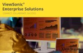 ViewSonic Enterprise Solutions€¦ · Digital Displays Interactive Displays Projectors Executive Monitors Monitors With more than 30 years as an industry leader in visual display
