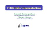 Moscow Communiction Meeting Presenttion - ITER · (IPR), funded by the Department of Atomic Energy • Director-IPR is also the Chief Scientist, ITER-India • Present manpower: 94