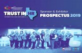 POWERED BY DALLASHR IN PROSPECTUS 2019 · 2020-04-06 · Hosting more than 2,300 participants in 2018, ... products and services to the HR industry a place to network, attend education