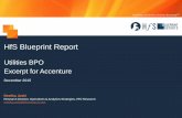 HfS Blueprint Report - Accenture...Architects of the As -a-Service EconomyTM HfS Blueprint Report Utilities BPO Excerpt for Accenture December 2015 Reetika Joshi Research Director,