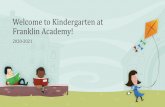 Welcome to Kindergarten at Franklin Academy!...11:30-12:00 iii/genius hour 30 minutes 12:00-12:25 Recess 25 minutes 12:25-1:30 Inquiry into Math 65 minutes 1:30-2:20 Unit of Inquiry