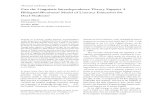Can the Linguistic Interdependence Theory Support A ... · Can the Linguistic Interdependence Theory Support A Bilingual-Bicultural Model of Literacy Education for Deaf Students?
