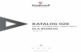 KATALOG OZE - Galmet · 2016-10-14 · X Wysoka sprawność optyczna na poziomie 82,9% (80,7% dla kolektorów o powierzchni 2,7 m2) potwierdzona certyfikatem Solar Keymark. X Wysoki