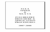 UCLA NPI&H WLA VA PSYCHIATRY BROCHURE & APPLICATION … · Neurochemistry and Genetics, and Systems Neurobiology. University of California, Los Angeles 760 Westwood Plaza, Suite C8-225