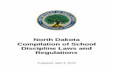 North Dakota Compilation of School Discipline Laws and ...safesupportivelearning.ed.gov/sites/default/files... · North Dakota Compilation of School Discipline Laws and Regulations