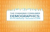 THE CHANGING CONSUMER DEMOGRAPHICSPopulation Jennifer M. Ortman The Changing Consumer Demographics: An FTC Workshop December 6, 2016 This presentation is released to inform interested