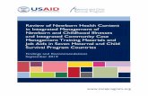 Review of Newborn Health Content in Integrated Management ... › hnn-content › uploads › Rev… · IMNCI materials from DRC, Ethiopia, Mozambique, Nigeria, Rwanda, and Zambia,