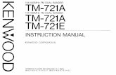 TM-721 User manual - Radioamatore.info · Title: TM-721 User manual Author: IW1AXR Created Date: 11/29/2002 2:06:33 PM