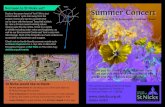 Not been to St Nicks yet? Summer Concert · 2018-07-11 · Not been to St Nicks yet? This concert is raising funds for St Nicks, a charity registered as ‘Friends of St Nicholas