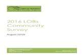 2016 LOBs Community Survey - Fairfax County...2016 LOBs Community Survey August 2016 Department of Management and Budget 12000 Government Center Parkway Suite 561 Fairfax, Virginia