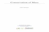 Conservation of Mass - Buckeye Valley · Chapter 1. Conservation of Mass CHAPTER 1 Conservation of Mass • State the law of conservation of mass. Have you ever lost a screw? The