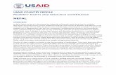 USAID COUNTRY PROFILE - LandLinks was created by E3/Land ... · The country has abundant water resources, well-distributed forestland, and a relatively concentrated area of cultivable