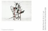 CopettiAntiquari Alik Cavaliere, · CopettiAntiquari Alik Cavaliere, Fioritura, 1966 – 1967, 147,5 × 71 × 44 cm Scultura in ferro e bronzo colorato ⁄ Iron and colored bronze