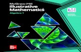 Algebra 1 Lesson Sampler › ... › lesson-sampler-algebra-1.pdfLesson Sampler Algebra 1 Overview of McGraw-Hill Illustrative Mathematics..... v Algebra 1 Table of Contents .....