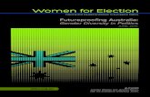 Futureproofing Australia: Gender Diversity in Po · PDF file Futureproofing Australia: Gender Diversity in Politics AUTHORS Jennifer Whelan and Jennifer Morris, with the assistance