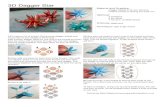 3D Dagger Star - Beadsmith › ilovebeads › pdfs › Matubo-DAGGERS... · PDF file 2015-04-16 · 3D Dagger Star Material and Supplies: Dagger beads 5x16 mm (24 pcs) Fireline thread