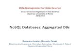 NoSQLDatabases: AggregatedDBsrosati/dmds-1516/aggregated-databases.pdf · NoSQL: completing the picture • Graph databases are only a particular family of databases that we can classify