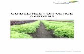Guidelines for Verge Gardens - Moreton Bay Region · PDF file GUIDELINES FOR VERGE GARDENS | Version 2. 7 August 2018. Note: The above garden is a good example ofhow a verge planting