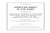 HOW FAR AWAY IS THE SUN? - Cheng & Tsui...How Far Away Is the Sun? is the second volume of this Cheng & Tsui Chinese Essay Series. It is intended for students in the first semester