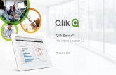 Qlik Sense · 2017-02-15 · 3 Основные новшества Qlik Sense 3.2 Начиная с версии 3.2, Qlik Sense предоставляет новые возможности
