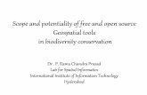 Scope and potentiality of free and open source Geospatial ...westernghats-apn.osgeo.in › wp-content › uploads › ... › 09 › TN_BCfos · PDF file Geospatial tools in biodiversity