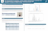 THE APPLICATION OF QuEChERS, A NOVEL SAMPLE …€¦ · THE QUANTITATIVE DETERMINATION OF BENZODIAZEPINES AND ANABOLIC STEROIDS IN WHOLE BLOOD XIAOYAN WANG AND JODY SEARFOSS UCT,INC.